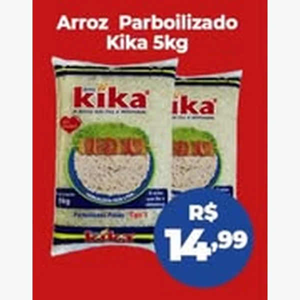 Arroz Parboilizado Kika 5 kg
