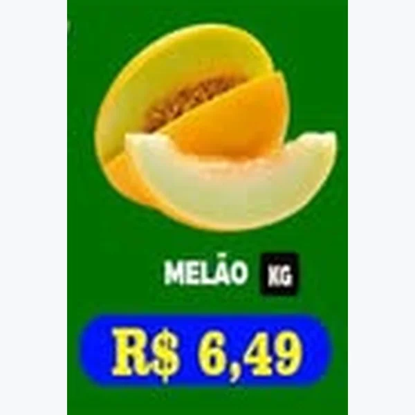 Recorte do encarte de Melão