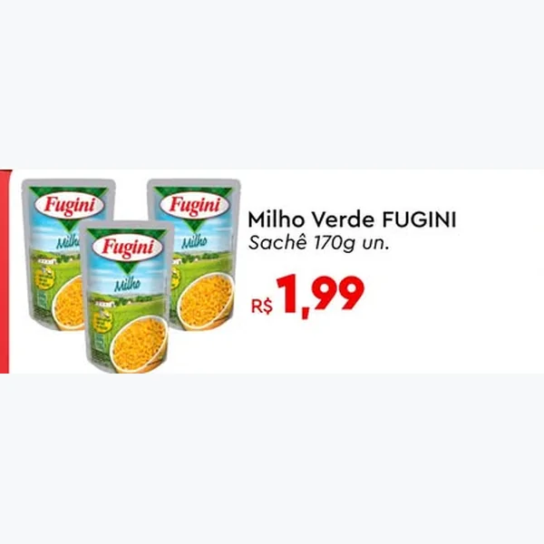 Milho Verde Fugini 170 g