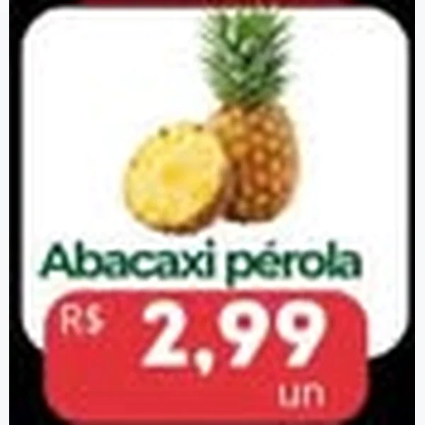 Recorte do encarte de Abacaxi Pérola