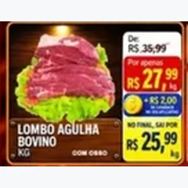 Lombo Agulha Bovino