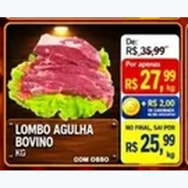 Lombo Agulha Bovino