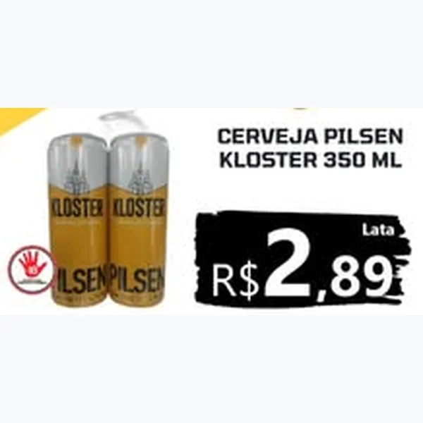 Cerveja Pilsen Kloster 350 ml