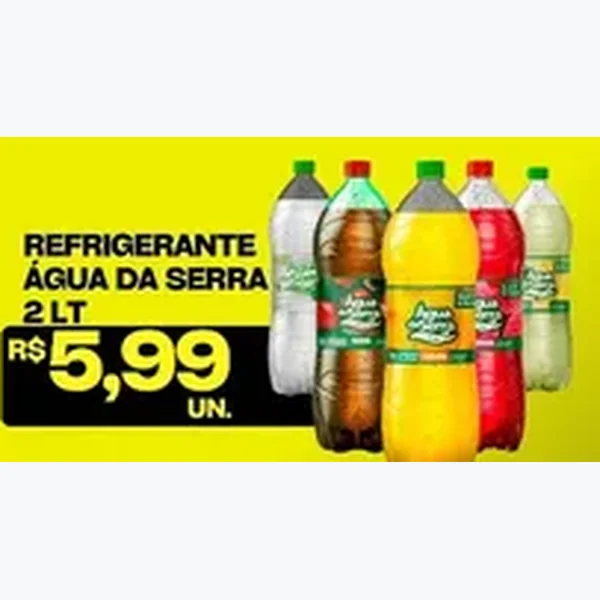 Refrigerante Água da Serra 2 L