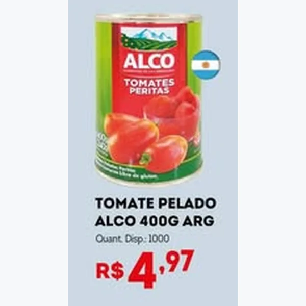 Tomate Pelado Alco 400 g