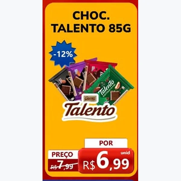 Chocolate Talento 85 g