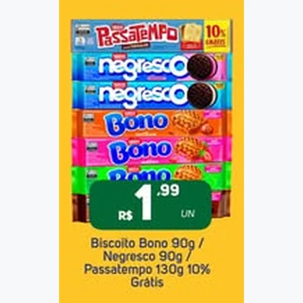Biscoito Passatempo 130 g