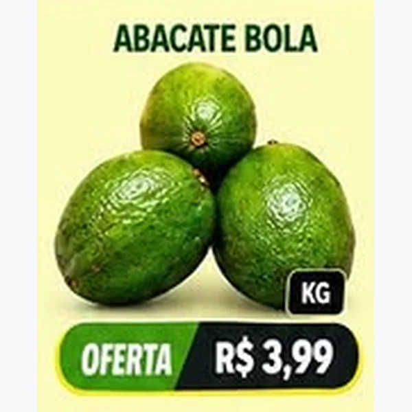 Recorte do encarte de Abacate Bola
