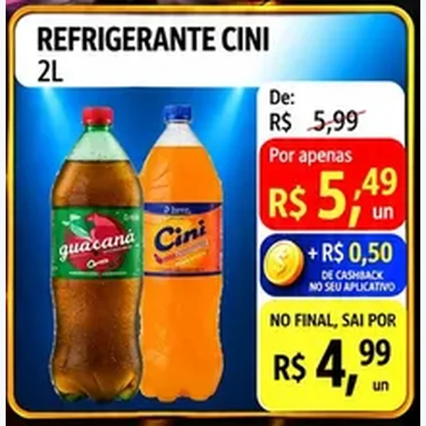 Refrigerante Cini 2 L