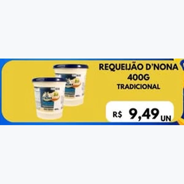 Requeijão Tradicional D'Nona 400 g