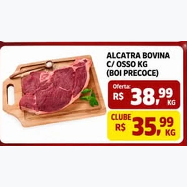 Alcatra Bovina C/ Osso
