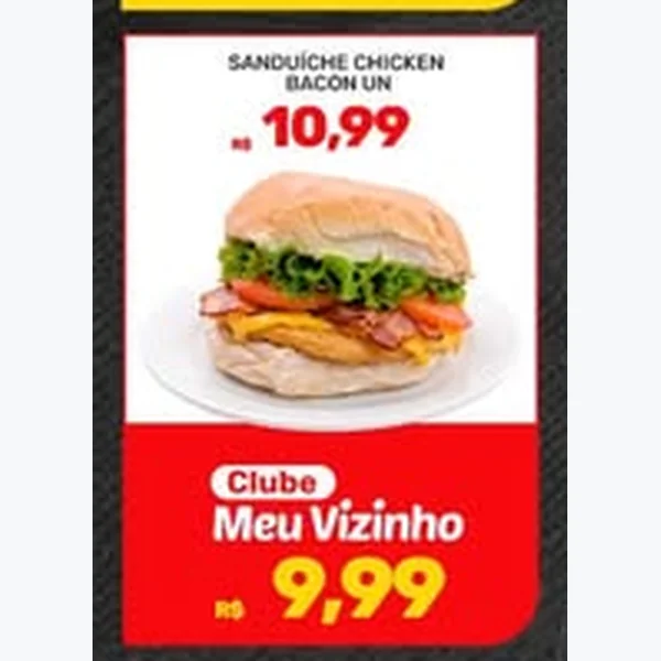 Sanduíche Chicken Bacon