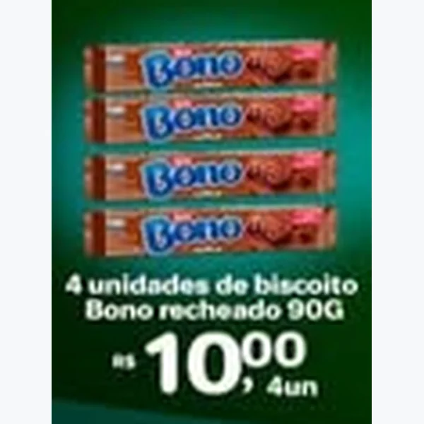 Biscoito Recheado Bono 90 g
