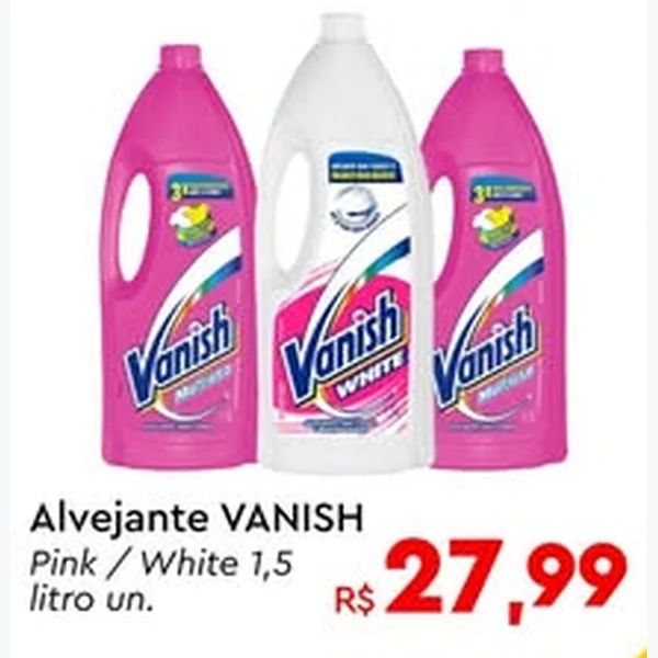 Alvejante White VANISH 1,5 L