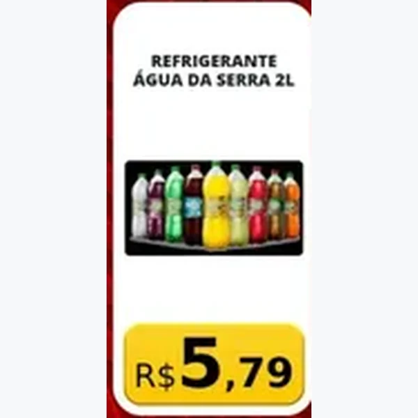 Refrigerante Água da Serra 2 L