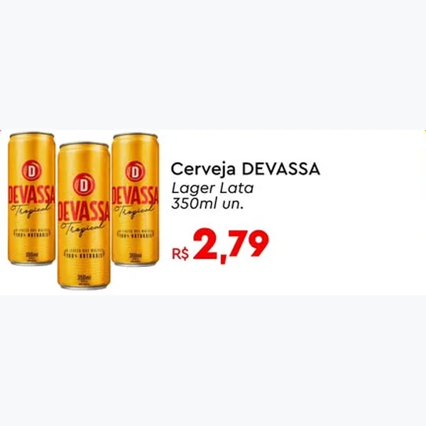 Cerveja Lager DEVASSA 350 ml