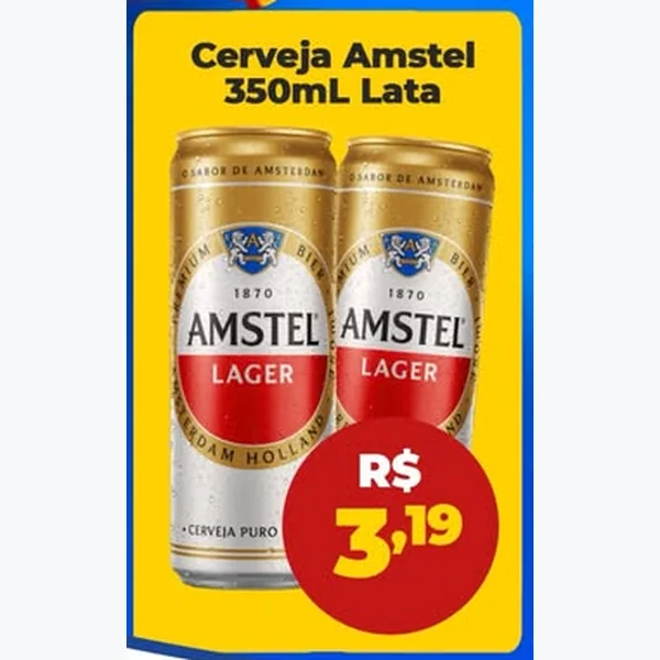 Cerveja Amstel 350 ml