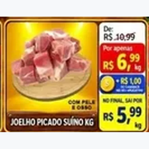 Joelho Picado Suíno