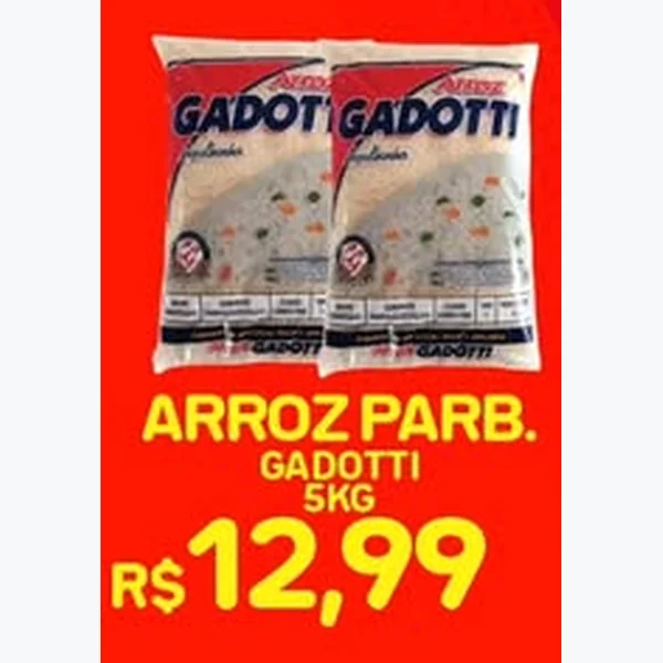 Arroz Parboilizado Gadotti 5 kg