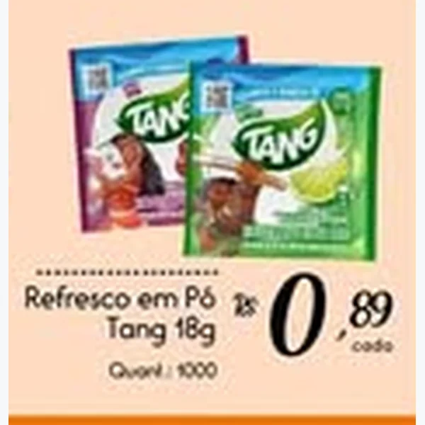 Refresco em Pó Tang 18 g