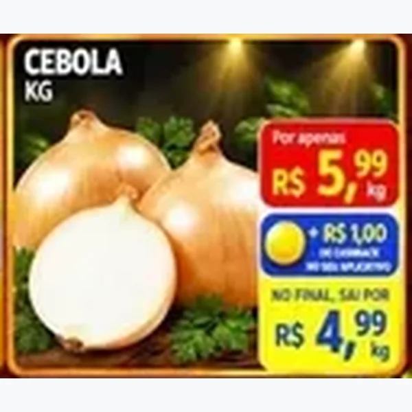 Recorte do encarte de Cebola