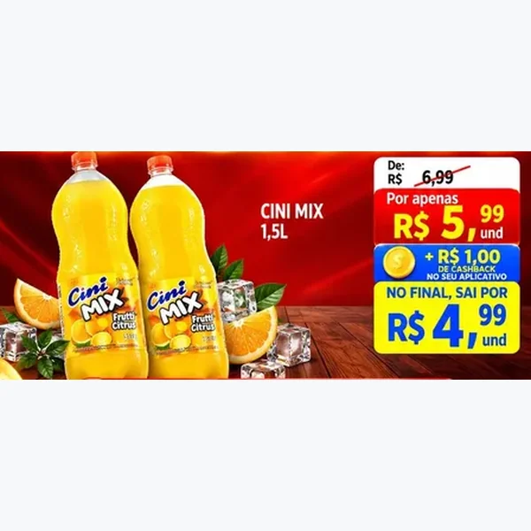 Refrigerante Mix Cini 1,5 L