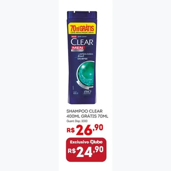 Shampoo Clear 470 ml