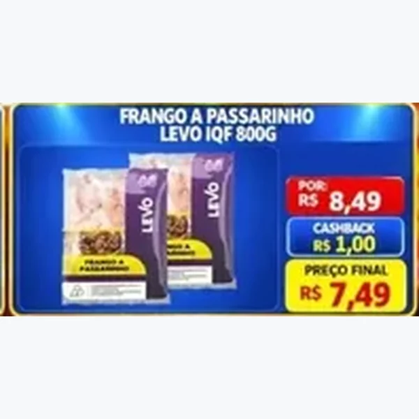 Frango a Passarinho Iqf Levo 800 g