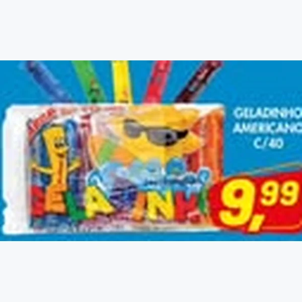 Geladinho Americano 40 un