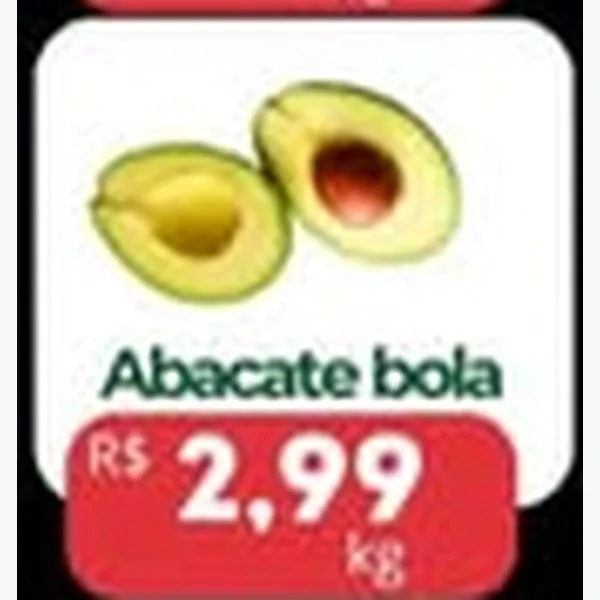 Recorte do encarte de Abacate Bola