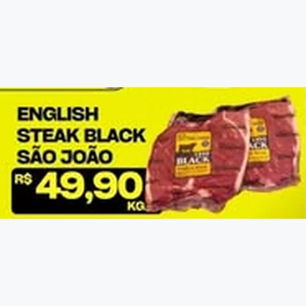 English Steak Black São João