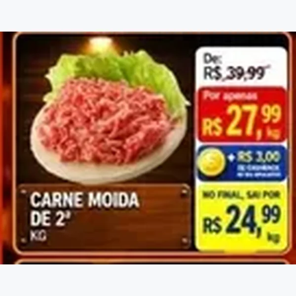 Carne Moída de 2ª