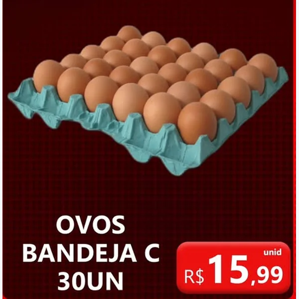 Ovos de Galinha 30 un