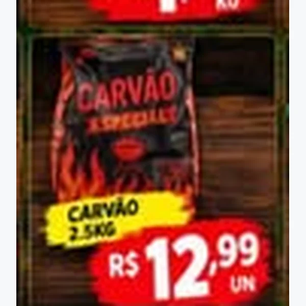 Carvão 2,5 kg