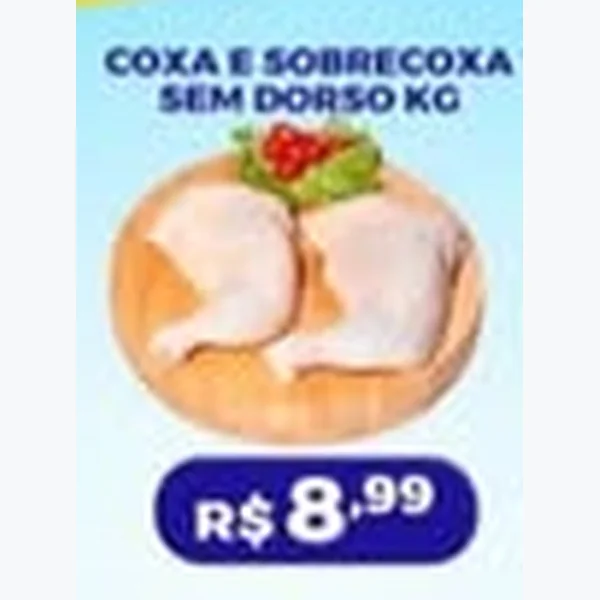 Coxa e Sobrecoxa sem Dorso
