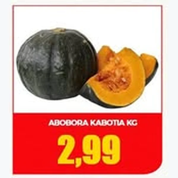 Recorte do encarte de Abóbora Kabotia