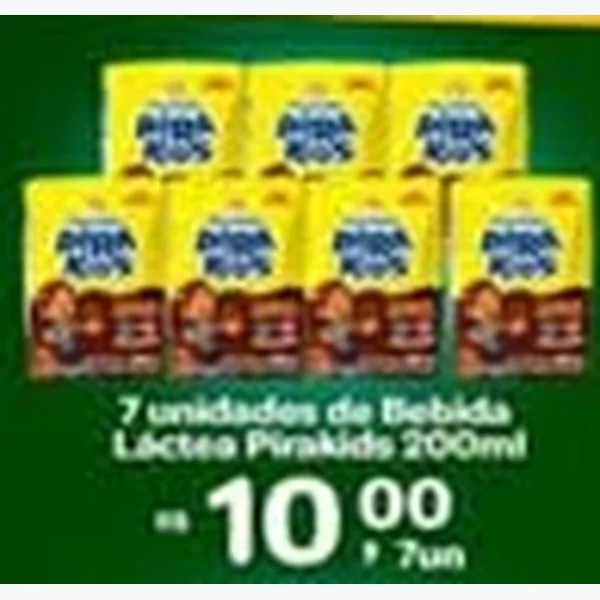 Bebida Láctea Pirakids 200 ml
