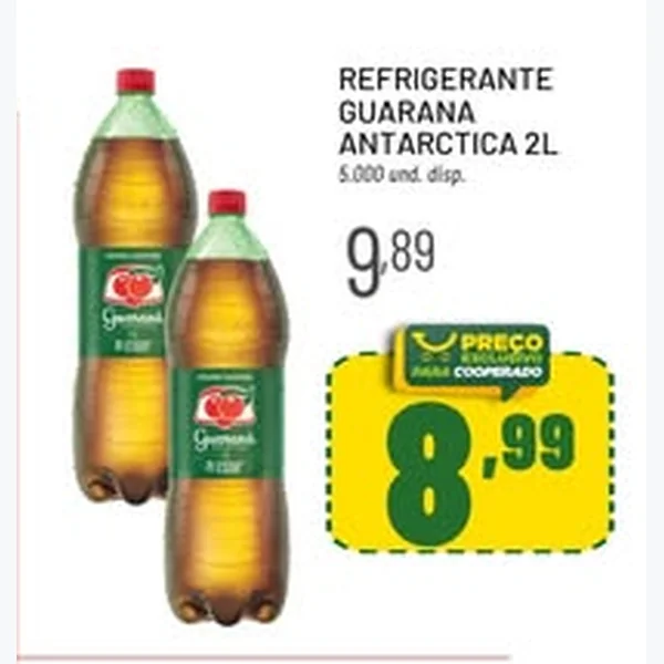 Refrigerante Guaraná Antarctica 2 L
