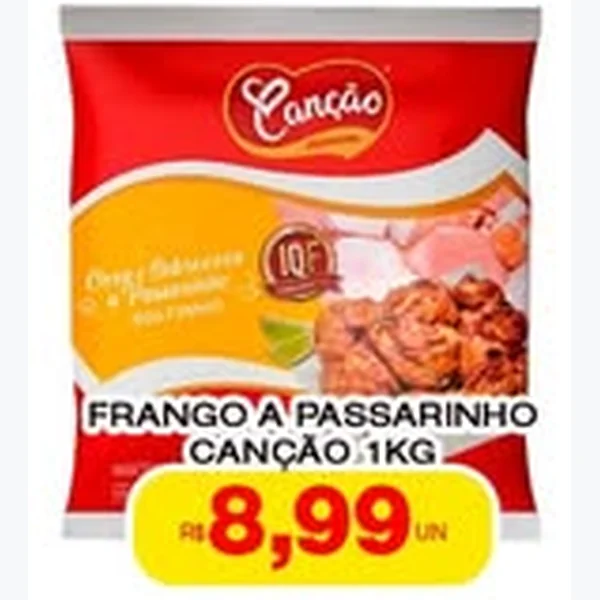 Recorte do encarte de Frango a Passarinho Canção