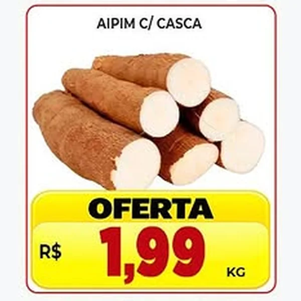 Aipim C/ Casca