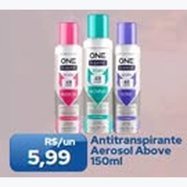 Antitranspirante Aerosol Above 150 ml