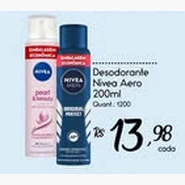 Desodorante Aero Nivea 200 ml