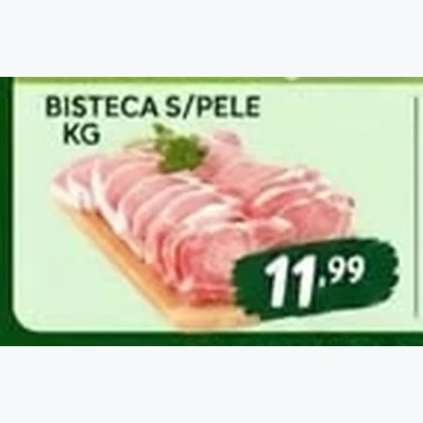 Recorte do encarte de Bisteca S/pele