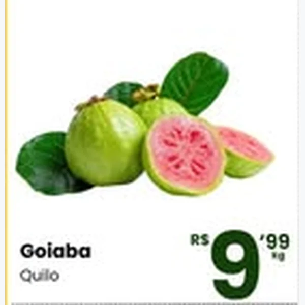Recorte do encarte de Goiaba