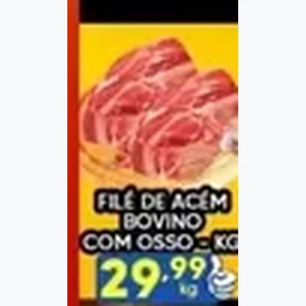 Filé de Acém Bovino com Osso