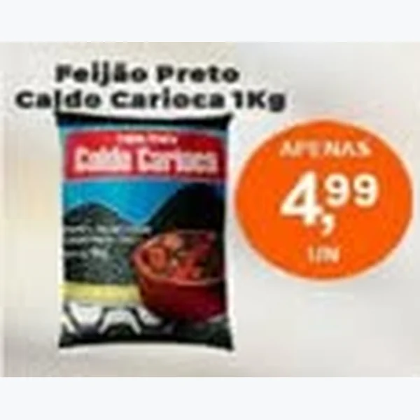 Feijão Preto Caldo Carioca