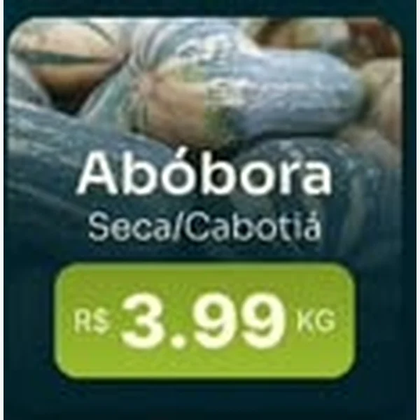 Abóbora Seca/cabotiá