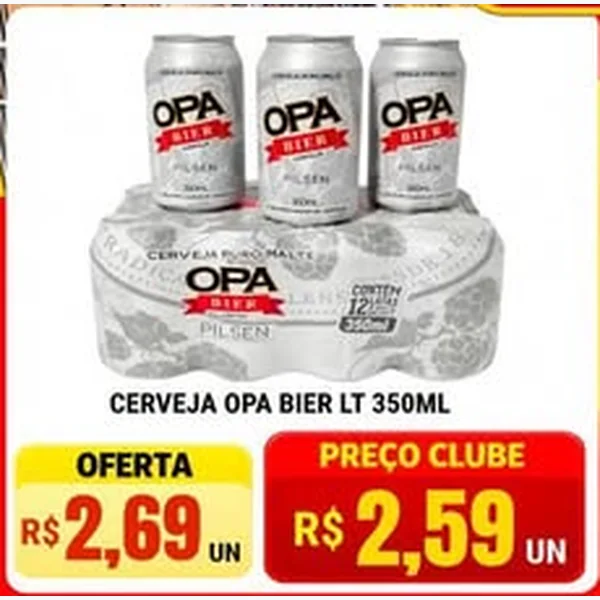 Cerveja Pilsen Opa Bier 350 ml