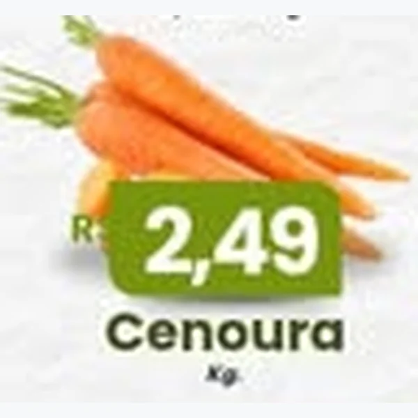 Recorte do encarte de Cenoura