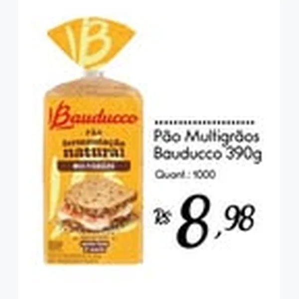 Pão Multigrãos Bauducco 390 g